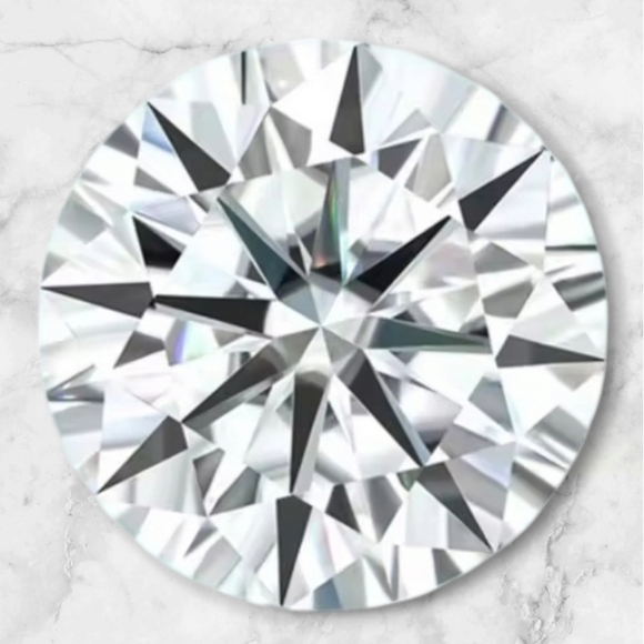 1 CT Moissanite Loose Diamond - Picture 8 of 12